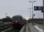 610 019 mit dem RE Nrnberg-MArktredwitz bei der Einfahrt in den Zielbahnhof
