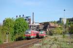 610 005 und 610 507 bei Sulzbach-Rosenberg-Htte am 25.04.2009