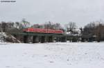 Mein vorerst letztes Bild eines 610ers an der Strecke Neustadt (Waldnaab)-Nrnberg Hbf. Seit dem Fahrplanwechsel fahren die Neigetechniktriebwagen der Baureihe 610 auf der KBS 855 als RE von Hof Hbf nach Regensburg Hbf. Das Bild entstand in Neustadt (Waldnaab) mit dem 610 010 als er gerade als RE 3522 nach Nrnberg Hbf die Waldnaabbrcke berquert. (Aufnahmedatum: 30.11.2012)