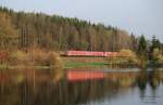 Zwei 610er am 21.4.13 bei Wernberg nach Regensburg