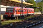 Seit länger Zeit steht er nun schon in Koblenz herum, 610 511 von der Bayernbahn habe ich nun endlich heute Abend im rechten Licht mal ablichten können. 19.4.2015