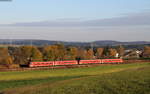 611 050-5 und 611 014-9  als RE 22308 (Neustadt(Schwarzw)-Trossingen) bei Unadingen 31.10.17