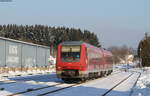 611 012-5 als RE 3207 (Neustadt(Schwarzw)-Ulm Hbf) in Löffingen 25.2.18