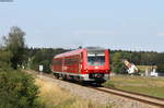 611 010-0 als RB 22313 (Rottweil-Villingen(Schwarzw)) bei Zollhaus 20.8.18