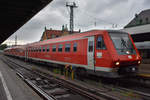 611 020 mit 045 als RE aus Aulendorf am 28.05.19 in Lindau Hbf