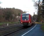 611 503-4 und 531-5 als IRE 3108 nach Basel Bad Bf bei der Durchfahrt berlingen Therme am 6.1.08