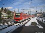 BR 611 018-3 + 611 031-6 als IRE 3104 nach Basel Bad. Bf. am 23.11.08 in Schaffhausen