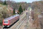 611 048 und 611 012 erreichen Meckenbeuren, 25.03.10