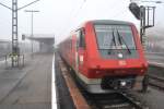 RADOLFZELL am Bodensee (Landkreis Konstanz), 27.02.2012, 611 516 als IRE 3376 nach Basel Badischer Bahnhof im Bahnhof Radolfzell