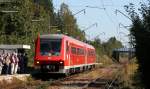 611 027-4 als RB 26954 (Seebrugg-Titisee) in Aha 16.9.12