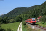 611 045-6 und 611 004-2 als IRE 3207 (Neustadt(Schwarzw)-Ulm Hbf) bei Hausen im Tal 30.7.16