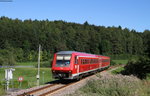 611 018-2 als IRE 3210 (Ulm Hbf-Neustadt(Schwarzw)) bei Löffingen 7.8.16