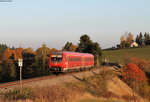 611 035-7 als RE 22313 (Rottweil-Neustadt(Schwarzw)) bei Löffingen 30.10.16