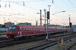 Nachschuss auf 611 543, welcher am Morgen des 22.07.2015 zusammen mit 611 533 in den Badischen Bahnhof von Basel einfuhren, um sich als ersten IRE (Basel Bad Bf - Ulm Hbf) bereit zustellen.