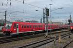 Nachschuss auf 611 011 und 611 014, als sie am Morgen des 29.07.2015 zusammen als Leerzug in Basel Bad Bf einfuhren, um dort dann als ersten IRE (Basel Bad Bf - Ulm Hbf) in Richtung Hochrhein zu starten.