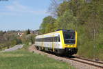 612 131-2 als RE 3211 (Neustadt(Schwarzw)-Ulm Hbf) bei Löffingen 27.4.18