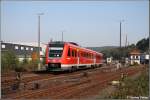 612 067 ist am 23.09.07 als Bderexpress in Richtung Bad Brambach unterwegs.