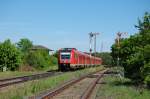 612 971 und ein weiterer am 04.06.2010 als Umleiter-RE in Hiltersdorf