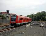 612 111 und 612 002 als Franken-Sachsen-Express nach Nrnberg/Hof in Plauen ob Bf, 5.8.010.