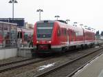 612 511 Auf dem Weg von Halle nach Hannover HBF mit Zwischenstop in Aschersleben am 03.04.2013