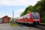 612 157 DB Regio in Michelau am 16.05.2014.