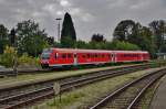 612 150 als RE 3193 auf dem Weg nach Nürnberg am 22.09.14 in Lindau (Bodensee).