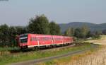 612 011-9 und 612 009-2 als RE 3605 (Hannover Hbf-Halle(Saale)Hbf) bei Heißum 4.9.14