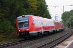 612 654 DB Regio in Michelau am 26.09.2012.