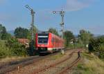 612 482 als RE nach Nürnberg am 30.09.2013 bei Kothmaißling.