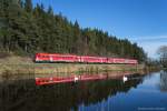 DOUBLE BR612 DB REGIO - RUDERATSHOFEN 22/011/2014