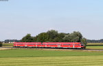 612 086-9 und 612 121-3 als RE 3292 (Augsburg Hbf-Oberstdorf) bei Beckstetten 8.8.16