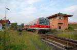 614 069 / 070 am 19.06.2008 bei der Einfahrt in Vilseck.