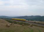 Am 21.09.11 schlich sich der Schienenprfzug (BR 614) an. Hier ein Nachschu in Ruppertsgrn als er Richtung Plauen/V. fuhr.