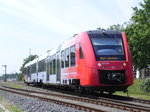 622 532 verlässt am 25.05.2016 um 13:40 Uhr als RB 13820 Lorsch in Richtung Bensheim. 