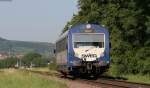 VT 129 als SWE91354 (Breisach-Riegel-Malterd.NE) bei Riegel 16.6.14