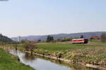 629 006-7 als RE 22341 (Sigmaringen-Ulm Hbf) bei Schelklingen 21.4.17