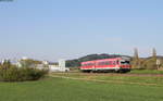 628 703-0 als RB 22374 (Langenau(Württ)-Munderkingen) bei Allmendingen 21.4.17