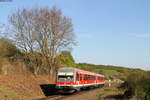 628 703-0 als RB 22383 (Munderkingen-Langenau(Württ)) bei Ehingen 21.4.17