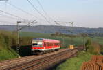 628 673-6 als RB 23563 (Würzburg-Lauda) bei Lindflur 10.5.17