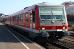 DB Westfrankenbahn 628 645 am 23.02.18 in Aschaffenburg Süd