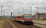 628 597 fuhr am 24.06.18 durch Bitterfeld Richtung Halle(S).