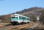 628 673-5/628 486-2 als RB 23590 (Schwäbisch Hall-Hessental-Öhringen Hbf) bei Michelbach 27.2.19