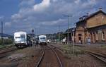 Im Mai 1995 stand die Aar-Salzböde-Bahn Herborn-Niederwalgern kurz vor der Stillegung.