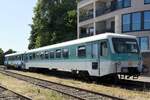 KAPPELN (Kreis Schleswig-Flensburg), 17.07.2021, 928 201-2 (Steuerwagen) auf dem stillgelegten Bahnhof Kappeln, heute als Sonderverkehr über Süderbrarup nach Eckernförde