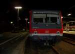 628 546 wartet den Abend in Bad Harzburg ab um morgen wieder nach Braunschweig zu fahren (8.2.2008)