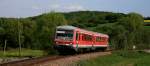 Recht verschlafen wirkt die Nebenbahn von Steinsfurt nach Eppingen, die nur im Zweistundentakt befahren wird.