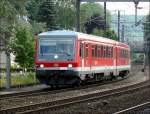 DB Diesel Triebzug 628/928 499-7 war an diesem Wochenende ausnahmsweise wieder in Ettelbrck zu Gast. 14.06.08