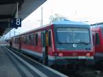 Hier sieht man den 628-286 der am 14.2.2005 als zweite nach Bensheim unterwegs war.