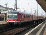 Hier fhrt der 628-303 mit dem 628-310 am 21.03.2005 nach Ludwigshafen.