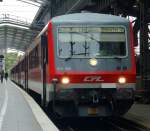 Der 628 506 von CFL stand am 30.07.2010 auf Gleis 1 in Kln Hbf.